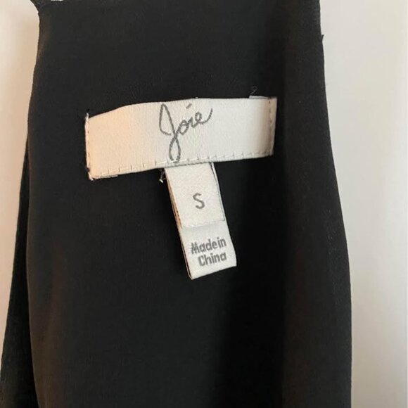 Women’s Joie Black Racer Back Tank Top Size Small - Picture 2 of 4